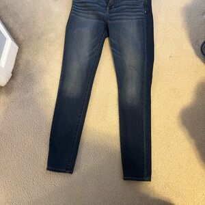American Eagle Outfitters Dark Blue Skinny Jeans